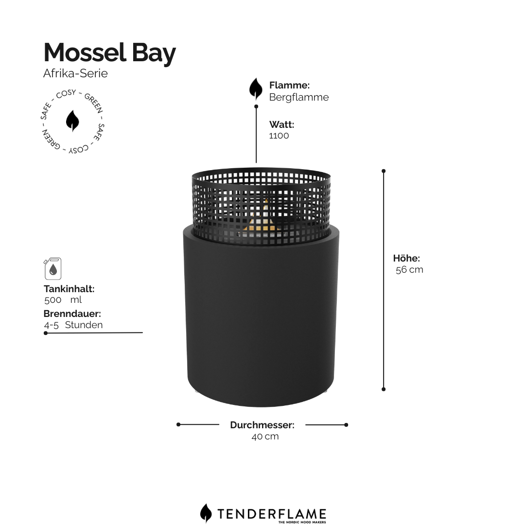 Feuerkorb Mossel Bay