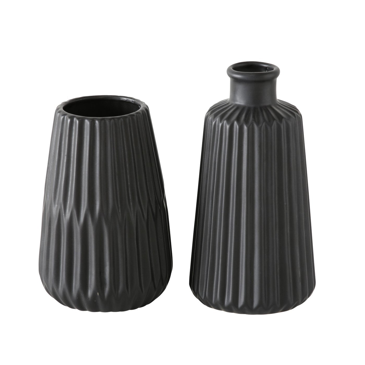 Vase Esko schwarz