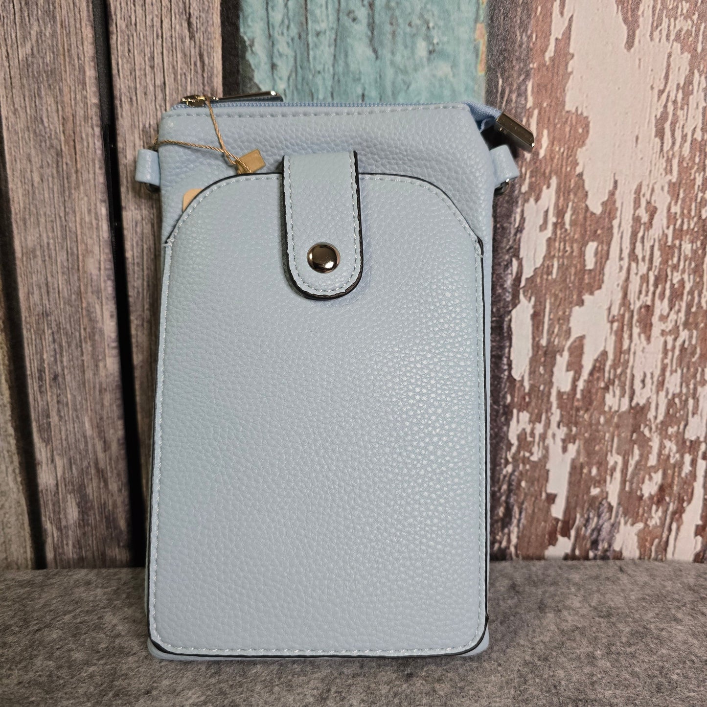 Handytasche zum umhängen in bleu