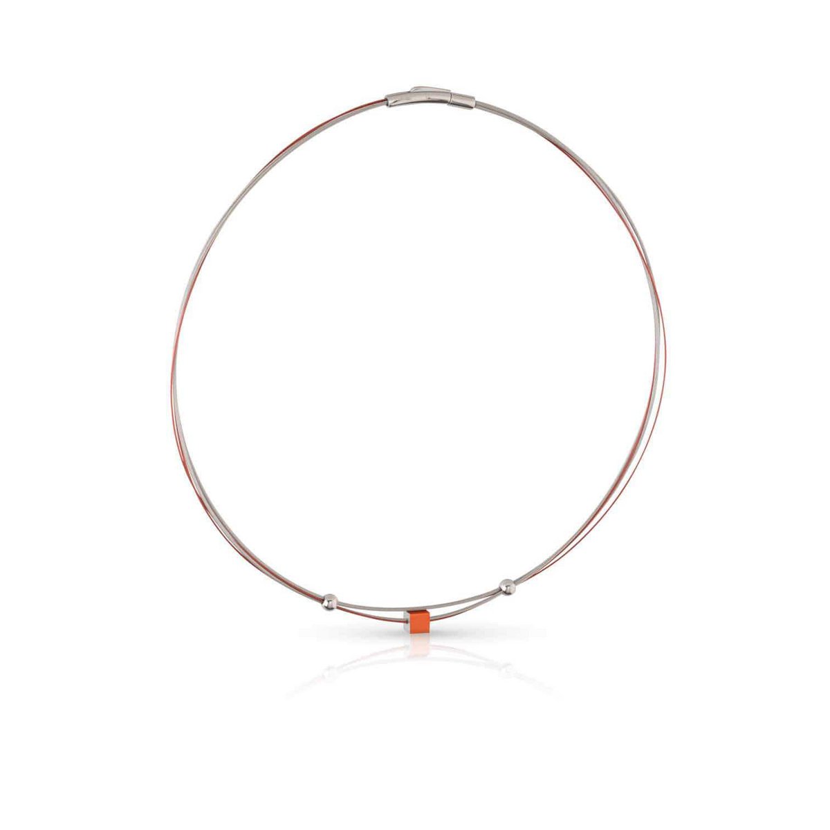 Kette Würfel aus Edelstahl