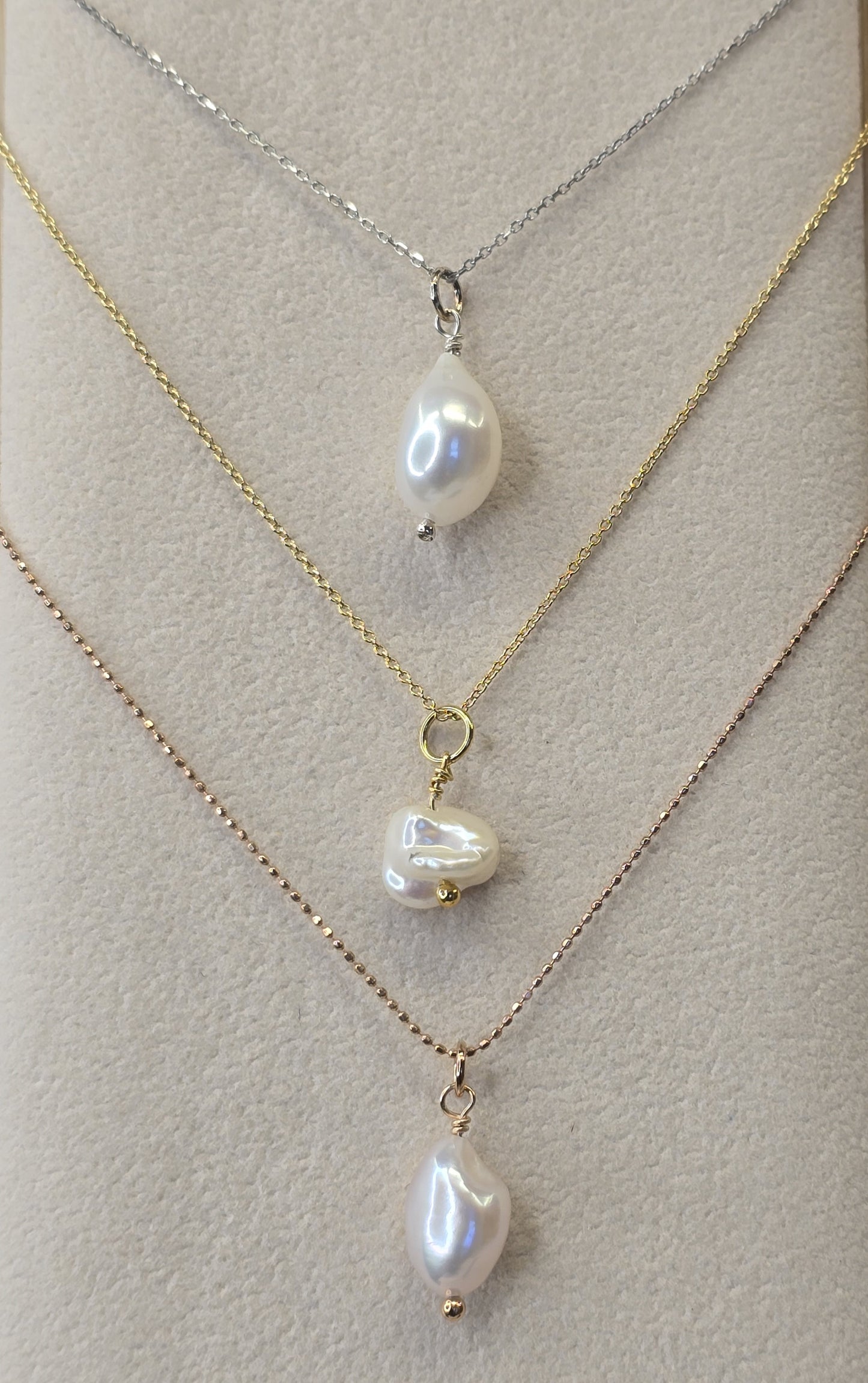Halskette One Pearl