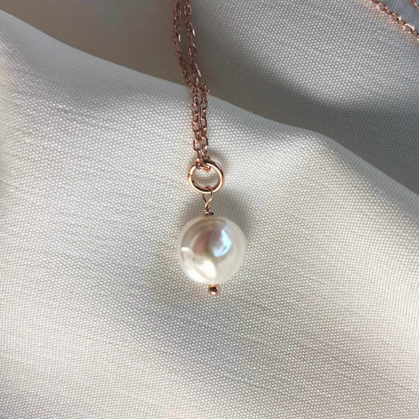 Halskette One Pearl