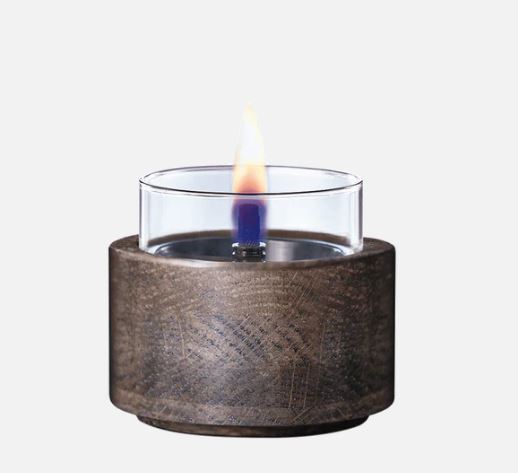 Tischkamin Lotus - mocha oak