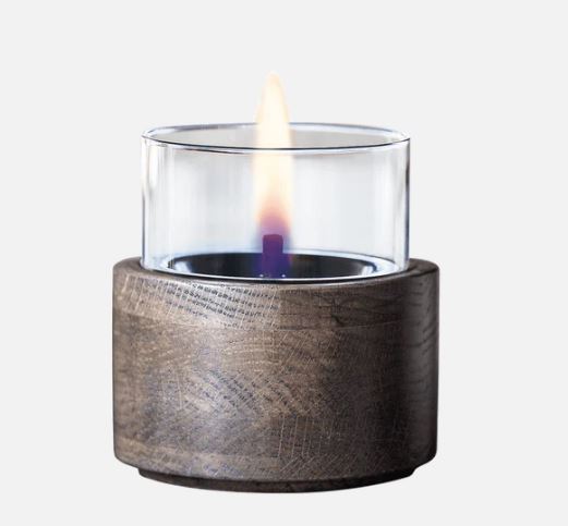 Tischkamin Lotus - mocha oak