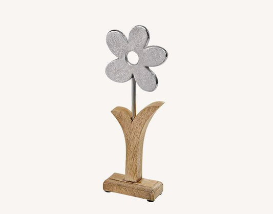Blume aus Holz