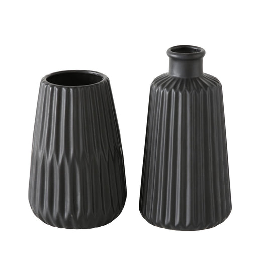 Vase Esko schwarz