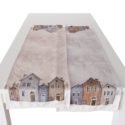 Tischläufer Houses