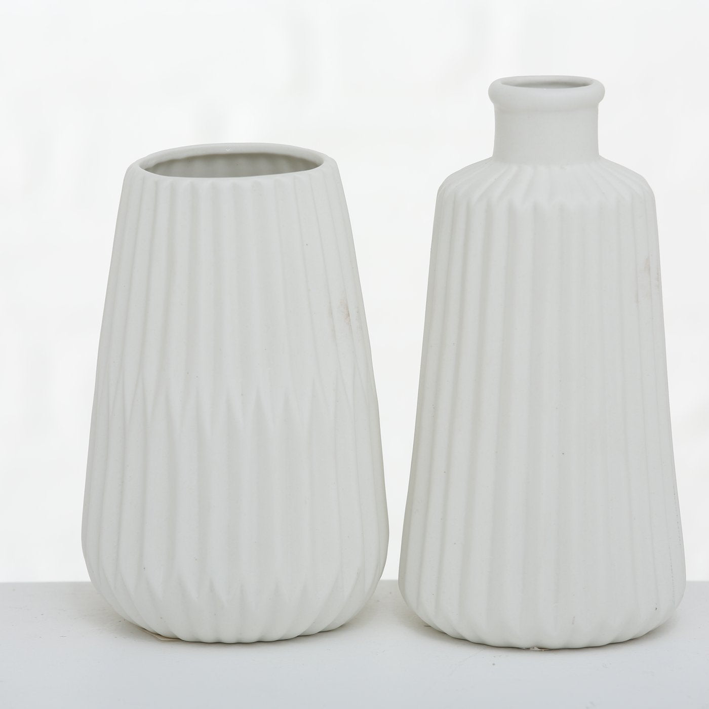Vase Esko weiß