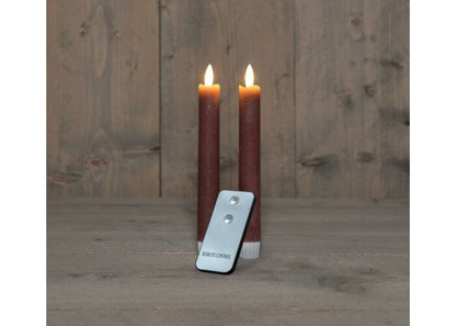 LED Stabkerzen - 18 cm