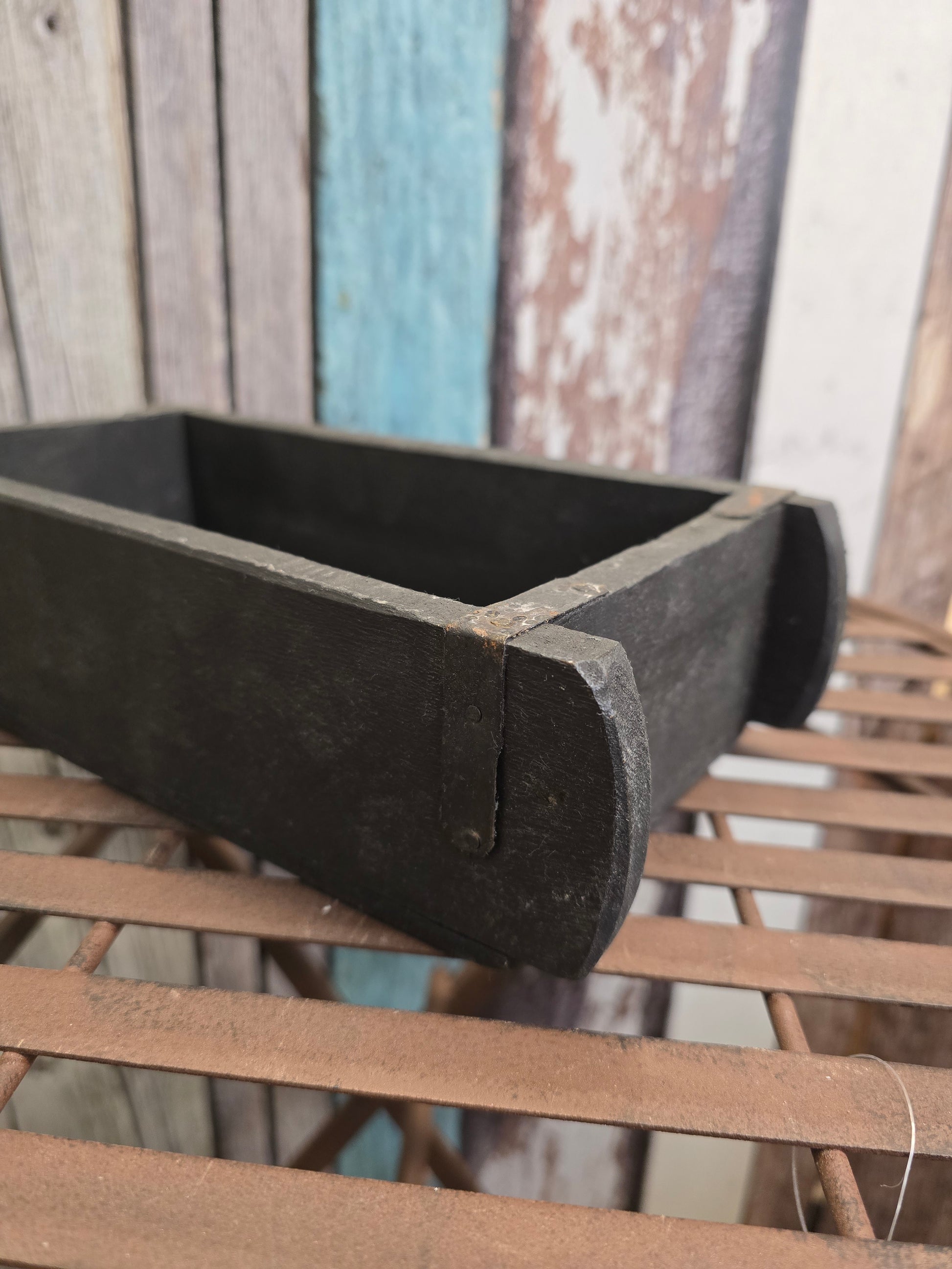 Ziegelform aus Holz, Kasten zur Dekoration im oldstyle