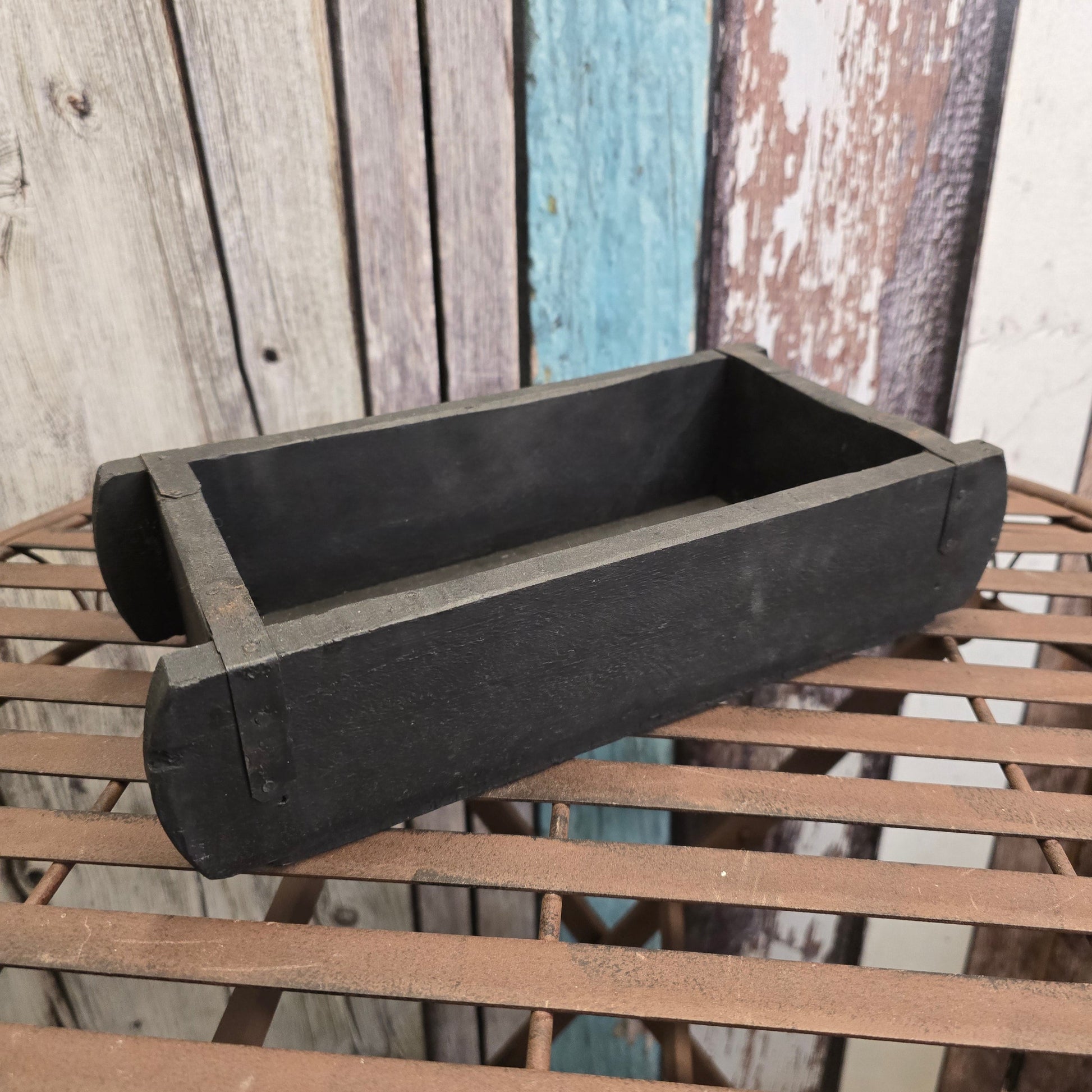 Ziegelform aus Holz, Kasten zur Dekoration im oldstyle