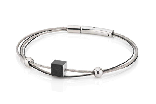 Armband Würfel aus Edelstahl