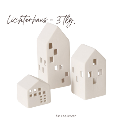 Lichterhaus Hans - 3er Set