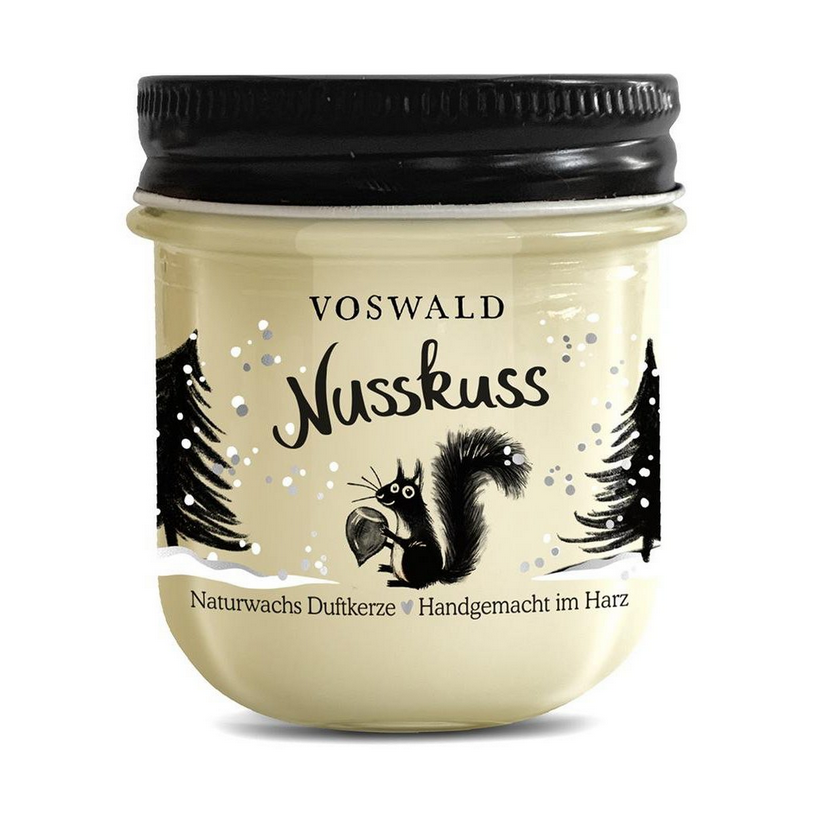 Duftkerze Nusskuss