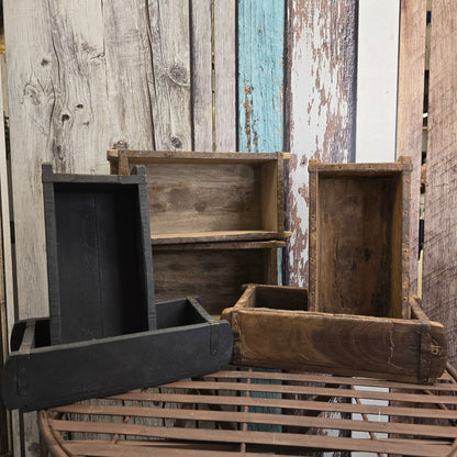 Ziegelform aus Holz, Kasten zur Dekoration im oldstyle