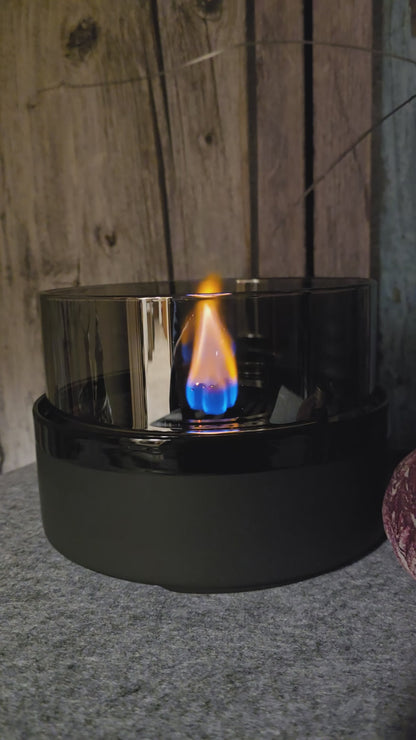 Tischkamin Rosie 18 schwarz smoke